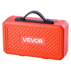 VEVOR Bearing Press Kit, 52 Pcs, Bearing Race and Seal Driver Set with 49 Bushings and Handle Shaft, Bushing Driver Tool Set, Heavy Duty Carbon Steel Removal Installation Tool Kit with Storage Case