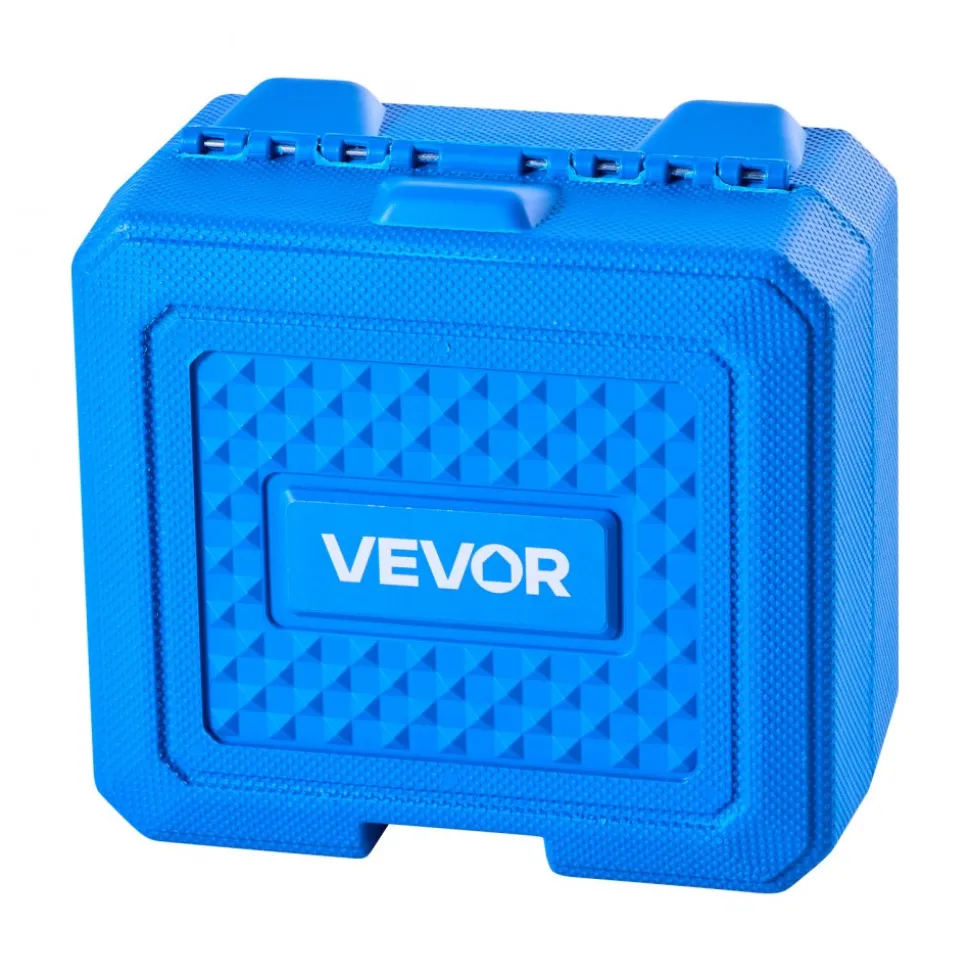 VEVOR Bearing Press Kit, 10 Pcs, Bearing Race and Seal Driver Set with 9 Bushings and Handle Shaft, Bushing Driver Tool Set, Heavy Duty Aluminum Alloy Removal Installation Tool Kit with Storage Case
