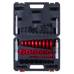 VEVOR Bearing Press Kit, 43 Pcs, Bearing Race and Seal Driver Set with 39 Bushings & Handle Shafts, Bushing Driver Tool Set, Heavy Duty Aluminum Alloy Removal Installation Tool Kit with Storage Case