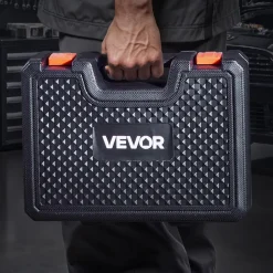VEVOR Bearing Press Kit, 43 Pcs, Bearing Race and Seal Driver Set with 39 Bushings & Handle Shafts, Bushing Driver Tool Set, Heavy Duty Aluminum Alloy Removal Installation Tool Kit with Storage Case