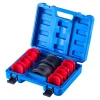VEVOR Bearing Press Kit, 14 Pcs, Bearing Race and Seal Driver Set with Bushings and Adapters, Bushing Driver Tool Set, Heavy Duty Carbon Steel Seal Removal Installation Tool Kit with Storage Case