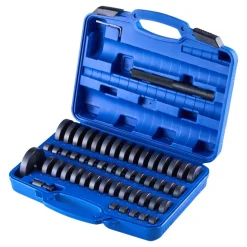 VEVOR Bearing Press Kit, 52+16 Pcs, 2 in 1 Bushing Driver Tool & Bearing Press Kit, Race and Seal Driver Set with 49 Bushings, 10 Collets, Slide Hammer, Heavy Duty Removal Installation Set with Case