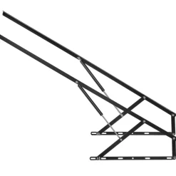 VEVOR Bed Lift, 59x79 in Compatible Bed Size 265 lbs Load Bearing, DIY Wall Bed Mechanical Hardware Kit Vertical Deluxe, Pneumatic Lever Heavy Duty Bed Support, Folding Wall Bed for Guestroom