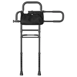 VEVOR Bed Rails for Elderly Adults 200LBS Capacity Bed Side Assist Rail, High-Strength Steel, L-Shaped Bedside Cane for Seniors, Adjustable Handle Length, Fits King Queen Full Twin Beds