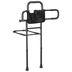 VEVOR Bed Rails for Elderly Adults 200LBS Capacity Bed Side Assist Rail, High-Strength Steel, L-Shaped Bedside Cane for Seniors, Adjustable Handle Length, Fits King Queen Full Twin Beds