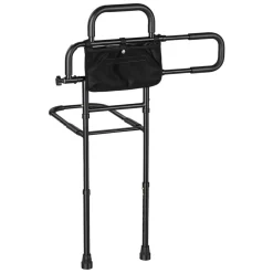 VEVOR Bed Rails for Elderly Adults 200LBS Capacity Bed Side Assist Rail, High-Strength Steel, L-Shaped Bedside Cane for Seniors, Adjustable Handle Length, Fits King Queen Full Twin Beds