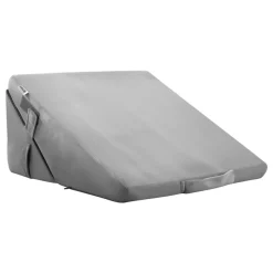VEVOR Bed Wedge Pillow for Sleeping, Adjustable Orthopedic Bed Wedge, 25D High-Density Foam Filling & Soft Washable Cover, Post Surgery Pillow for Acid Reflux, Back Pain, Snoring Relief, Light Grey