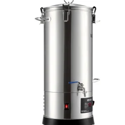 VEVOR Beer Brewing Equipment, 8 Gal/30L 304 Stainless Steel Home Beer Brewer,1500W All-in-One Home Brewing Kit with Tall strainer, Integrated Inner Barrel & Reinforced Handle