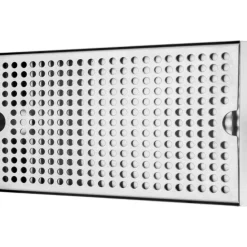VEVOR Beer Drip Tray, 304 Stainless Steel Kegerator Drip Trays with 4 Non-Slip Rubber Pads and Detachable Cover, Heat / Cold Resistant Beer Tower Drip Pan for Bar Restaurant Coffee Shop Home