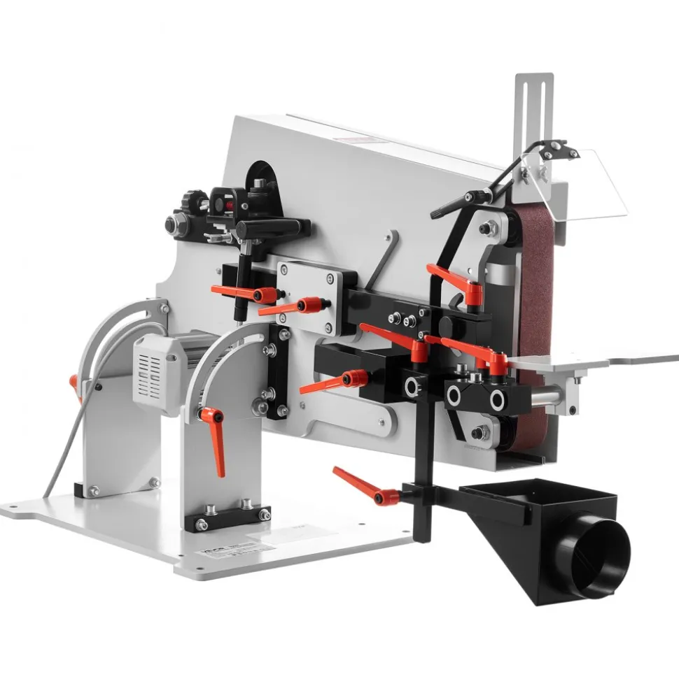 VEVOR Belt Grinder Sander with VFD, 72 x 2-Inch Variable Speed Belt Polisher, 1500W Knife Making Machine with 3 Grinding Modes & 3PCS Sanding Belts for Metalworking, Compatible with 72"-82" * 2" Belts