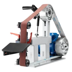 VEVOR Belt Grinder Sander, 72 x 2-Inch Variable Speed Belt Polisher with VFD, 1500W 2HP Polishing Grinding Machine with 3 Grinding Moulds & 3PCS Sanding Belts for Metalworking, Knife Making