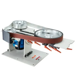 VEVOR Belt Grinder Sander, 72 x 2-Inch Variable Speed Belt Polisher with VFD, 1500W Knife Sharpener with 3 Grinding Moulds & 3PCS Sanding Belts for Metalworking, Compatible with 72