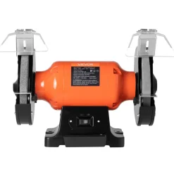 VEVOR Bench Grinder, 8-inch Single Speed Bench Grinder, 3450RPM High-Speed Table Grinders with 750W 6.2A Induction Motor, 36/60-Grit Grinding Wheel & Adjustable Eye Shield for Fast Sharpening Grinding