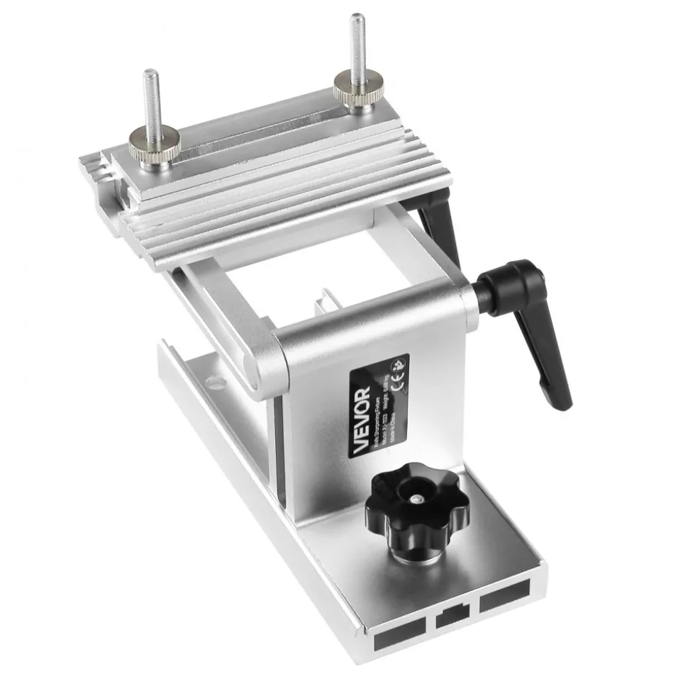 VEVOR Bench Grinder Tool Rest, Adjustable Replacement Tool Rest Sharpening Jig for 6" or 8" Bench Grinder - with Flat Miter Slide for 0 - 2.5 inch Wide Blades and Chisels