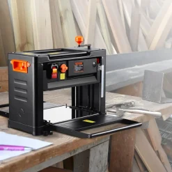 VEVOR Benchtop Thickness Planer, Dual Speed, 13