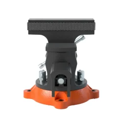 VEVOR Bench Vise, 6.5" Jaw Width 6.5" Forward &9.3" Reverse Opening, 360-Degree Swivel Locking Base Multipurpose Workbench with Anvil, Heavy Duty Ductile Iron with Bolts & Nuts, for Drilling, Pipe Cut