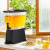 VEVOR Beverage Dispenser, 3 Gallon Drink Dispenser for Parties, Plastic Juice Dispenser with Stand Spigot Lid, Iced Tea Lemonade Juice Water Dispenser, for Restaurants, Hotels, Parties