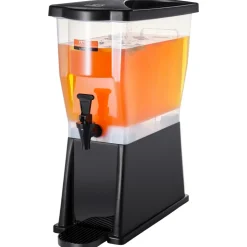VEVOR Beverage Dispenser, 3 Gallon Drink Dispenser for Parties, Plastic Juice Dispenser with Stand Spigot Lid, Iced Tea Lemonade Juice Water Dispenser, for Restaurants, Hotels, Parties