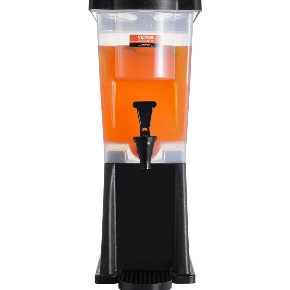 VEVOR Beverage Dispenser, 3 Gallon Drink Dispenser for Parties, Plastic Juice Dispenser with Stand Spigot Lid, Iced Tea Lemonade Juice Water Dispenser, for Restaurants, Hotels, Parties