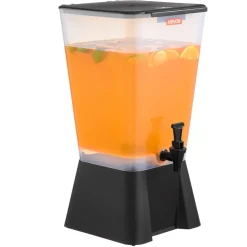 VEVOR Beverage Dispenser, 5 Gallon Drink Dispenser for Parties, Plastic Juice Dispensers with No-Drip Spigot, Iced Tea Lemonade Juice Water Dispensers, for Restaurants, Hotels, Parties