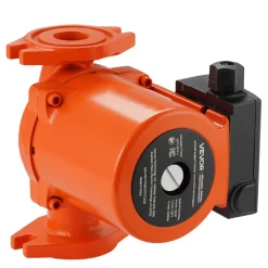 VEVOR 0011-BF4-J Cast Iron Circulator Pump, 33 GPM, AC 120V 33 ft Hot Water Recirculating Circulation Pump, 1-1/4 in Flange Connection, 3-Speed Adjustment, Quiet Operation, for Home Heating System