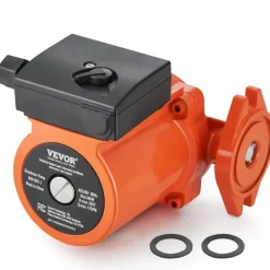 VEVOR 009-BF5-J Hot Water Recirculating Pump, 110V, 180W 10 GPM Hot Water Circulation Pump, 3/4