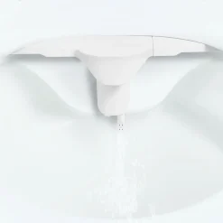 VEVOR Bidet Attachment for Toilet, Hot & Cold Non-Electric Water Sprayer - Dual Retractable Nozzles, Adjustable Water Pressure, 0.3’’ Ultra Thin Bidet Toilet Seat Attachment for Rear and Feminine Wash
