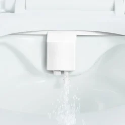 VEVOR Bidet Attachment for Toilet, Non-Electric Bidet Toilet Seat Attachment - Dual Retractable Nozzles, Adjustable Water Pressure,  Easily Installed Cold Water Sprayer for Rear Feminine Wash, White