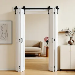 VEVOR Bifold Barn Door, 60