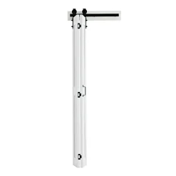 VEVOR Bifold Barn Door, 24" x 84", MDF Bi-Fold Sliding Closet Doors, Hardware Kit Included, H-Frame Space-Saving Design, Need to Assemble, for Bedroom, Living Room, Wardrobe and Room Divider, White