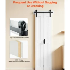 VEVOR Bifold Barn Door, 24
