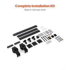 VEVOR Bi-Folding Sliding Barn Door Hardware Track Kit, 40