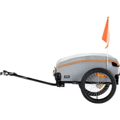 VEVOR Bike Cargo Trailer, 88/100/160 lbs Load Capacity, Heavy-Duty Bicycle Wagon Cart, Foldable Compact Storage with Universal Hitch