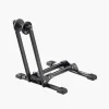 VEVOR Bike Rack, Fits 20 to 29 Inch Mountain & Road Bikes, Alloy Steel Rust-Resistant Bike Floor Stand Rack, Foldable Bicycle Stand for Entryway, Garage, Home Bikes Parking & Storage, 1 Pack, Black