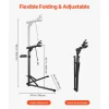 VEVOR Bike Repair Stand, 85 lb Heavy-duty Bicycle Work Stand with 40.7-64.1 in Adjustable Height & Magnetic Tool Tray, Foldable Bicycle Maintenance Rack, Shop Home Mechanics for Mountain & Road Bike
