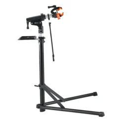 VEVOR Bike Repair Stand, 66 lbs Heavy-duty Aluminum Bicycle Repair Stand, Adjustable Height Bike Maintenance Workstand with Magnetic Tool Tray Telescopic Arm, Foldable Bike Work Stand for Home, Shops