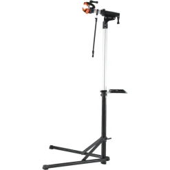 VEVOR Bike Repair Stand, 66 lbs Heavy-duty Aluminum Bicycle Repair Stand, Adjustable Height Bike Maintenance Workstand with Magnetic Tool Tray Telescopic Arm, Foldable Bike Work Stand for Home, Shops