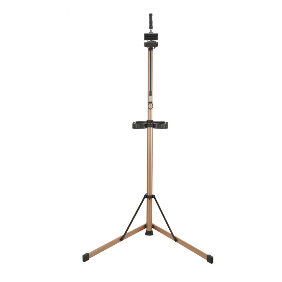 VEVOR Bike Repair Stand, Max. 110 lb Heavy-duty Bicycle Work Stand with 40.3-59.4 in Adjustable Height & Large Tool Tray, Foldable Ebike Maintenance Rack, Shop Home Mechanics for Mountain Road Bike