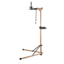 VEVOR Bike Repair Stand, Max. 110 lb Heavy-duty Bicycle Work Stand with 40.3-59.4 in Adjustable Height & Large Tool Tray, Foldable Ebike Maintenance Rack, Shop Home Mechanics for Mountain Road Bike