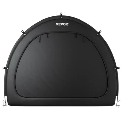 VEVOR Bike Storage Tent, 5+ Bikes, Outdoor Spacious Bike Storage Tent with Ventilated Window, Waterproof Fan-Shaped Bike Tent with High Strength Fiberglass & Dual Zippers, Fit for Bicycle