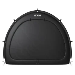 VEVOR Bike Storage Tent, 4 to 5 Bikes, Outdoor Spacious Bike Storage Tent with Ventilated Window, Waterproof Fan-Shaped Bike Tent with High Strength Fiberglass & Dual Zippers, Fit for Bicycle