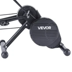 VEVOR Bike Trainer, 1-13 Level, 26-29 in & 700C Wheels, Smart Bicycle Stationary Stand for Indoor Exercise Riding with Front Wheel Riser Block, Fits Road and Mountain Bikes, Compatible with Zwift App