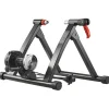 VEVOR Bike Trainer, 6 Level Resistance, 26-29 in & 700C Wheels, Foldable Magnetic Bicycle Stationary Stand for Indoor Exercise Riding with Quick Release Skewer & Front Wheel Riser Block for Road Bikes