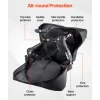 VEVOR Bike Travel Bag, Road Bike Bag Road Bicycle Storage Carry with TSA Lock & Dual Zipper, Black Bicycle Case Wheelbase 37-42 in for Air Travel, Outdoor Use, Airplane, Car, Train, Subway Transport