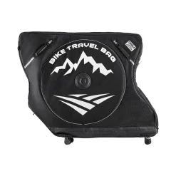 VEVOR Bike Travel Bag, Road Bike Bag Road Bicycle Storage Carry with TSA Lock & Dual Zipper, Black Bicycle Case Wheelbase 37-42 in for Air Travel, Outdoor Use, Airplane, Car, Train, Subway Transport
