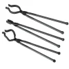 VEVOR Blacksmith Tongs, 18” 3 PCS, V-Bit Bolt Tongs, Wolf Jaw Tongs and Z V-Bit Tongs, Carbon Steel Forge Tongs with A3 Steel Rivets, for Beginner and Seasoned Blacksmiths, Bladesmiths and Craftsmen
