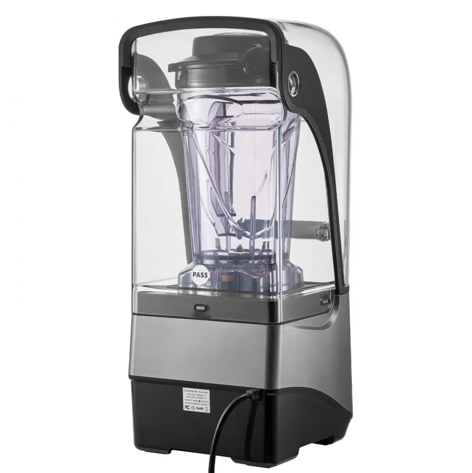 VEVOR Blender for Smoothies, 135 oz 1400W, Professional Blender with Powerful Motor, Multi-Functional Food Processing Blender with Noise Cover for Smoothie/Milkshake/Juice, Fits for Kitchen