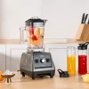 VEVOR Blender for Smoothies, 61 oz 1400W, Professional Blender with Powerful Motor, Multi-Functional Food Processing Blender with 2 Cups for Smoothie/Milkshake/Juice, Fits for Kitchen