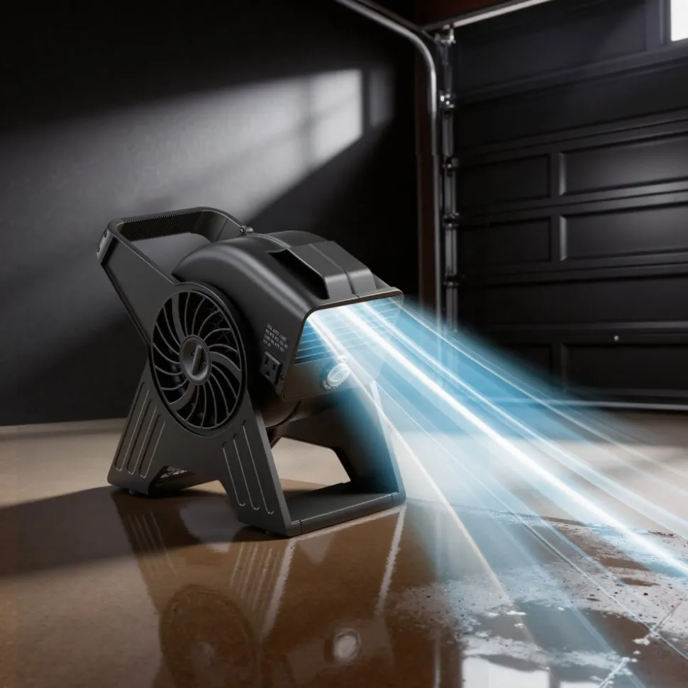 VEVOR Blower Fan, 13 in Portable Utility Floor Fan, 300 CFM, 3 Speeds, Multi-Angle Airflow, Lightweight Portable High Velocity Air Mover, for Drying, Dehumidifying, Carpets, Air Circulation, Cooling