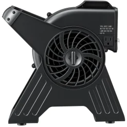 VEVOR Blower Fan, 13 in Portable Utility Floor Fan, 300 CFM, 3 Speeds, Multi-Angle Airflow, Lightweight Portable High Velocity Air Mover, for Drying, Dehumidifying, Carpets, Air Circulation, Cooling